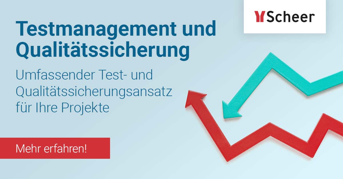 Test- Und Qualitätsmanagement | Scheer GmbH